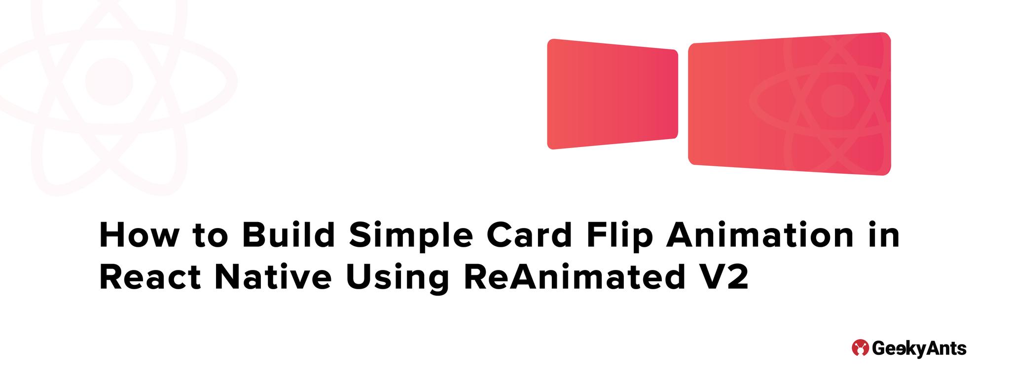 React Native Card Flip Example