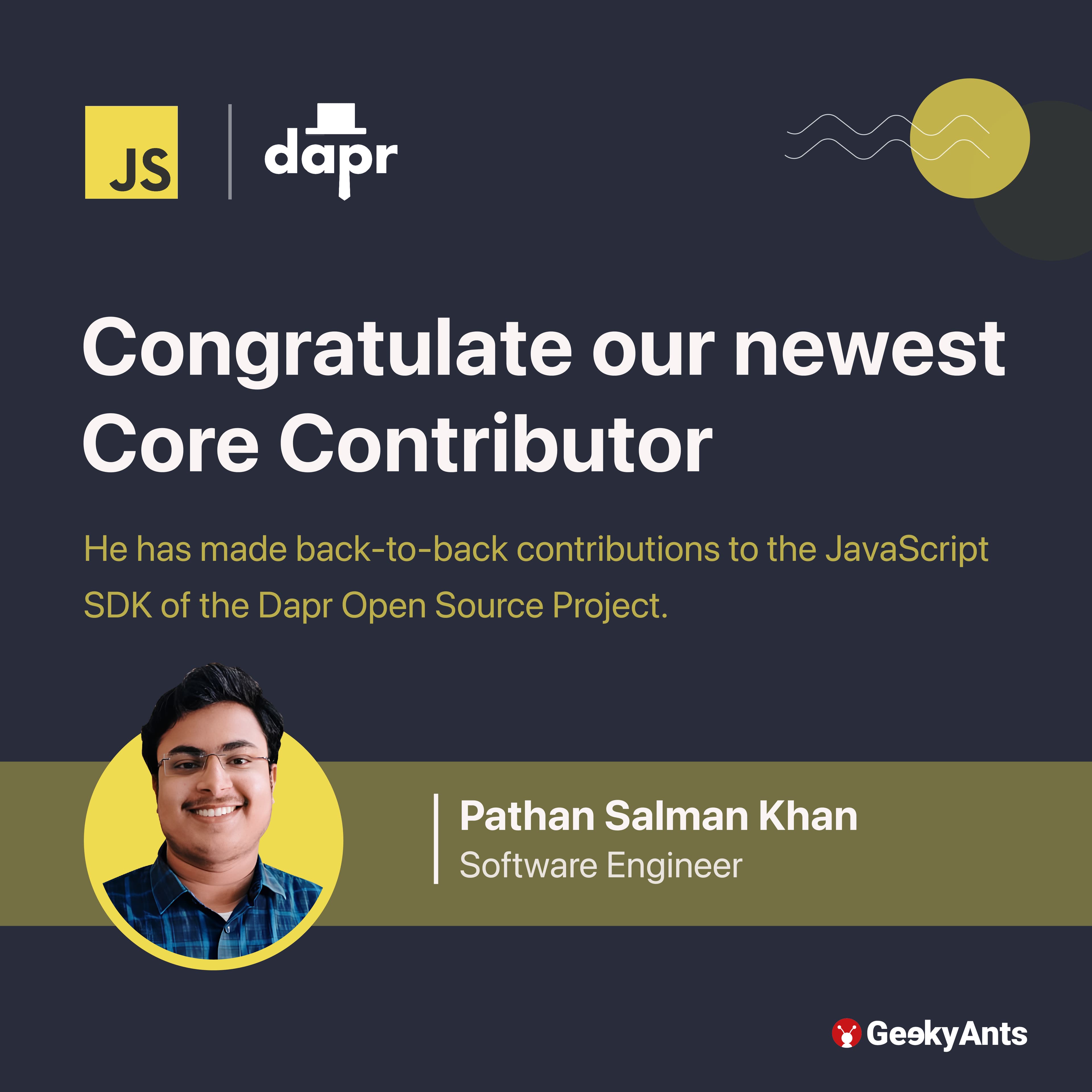 Meet Our Newest Core Contributor to Dapr!
