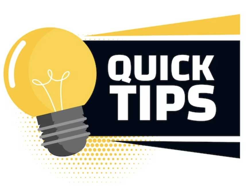 quick-tips