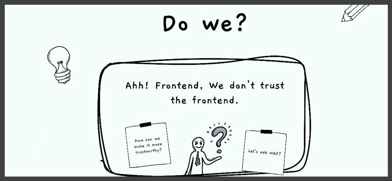Increasing trustworthiness in front-end development