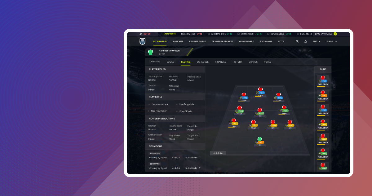 Digital gaming solutions for Soccer Manager