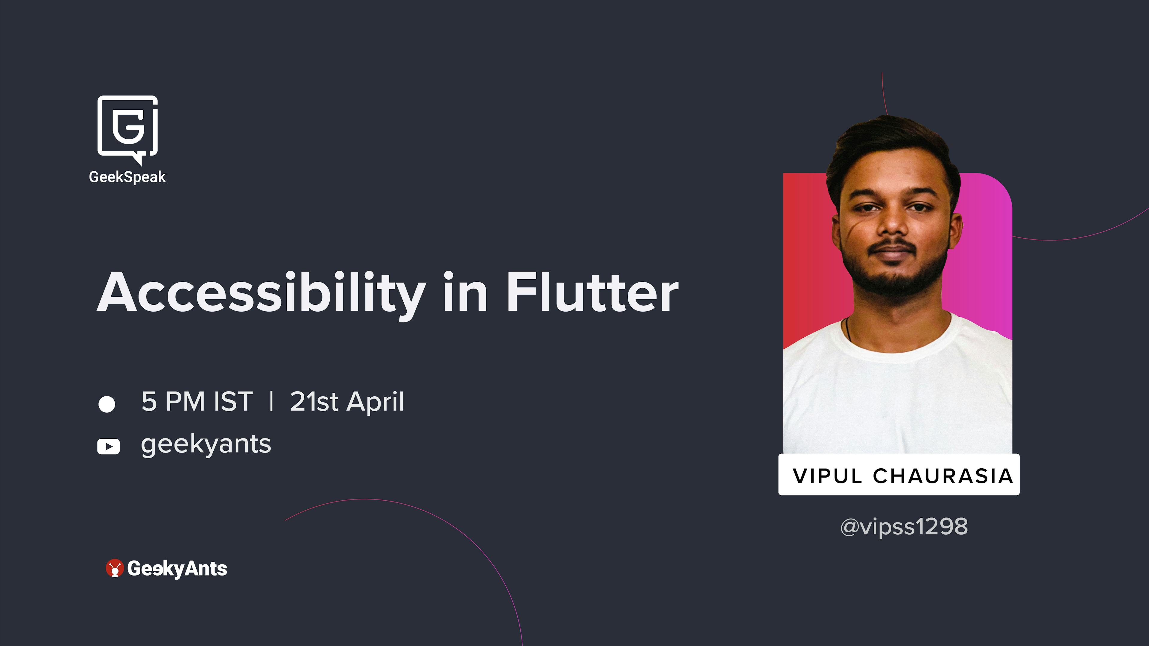 Accessibility in Flutter