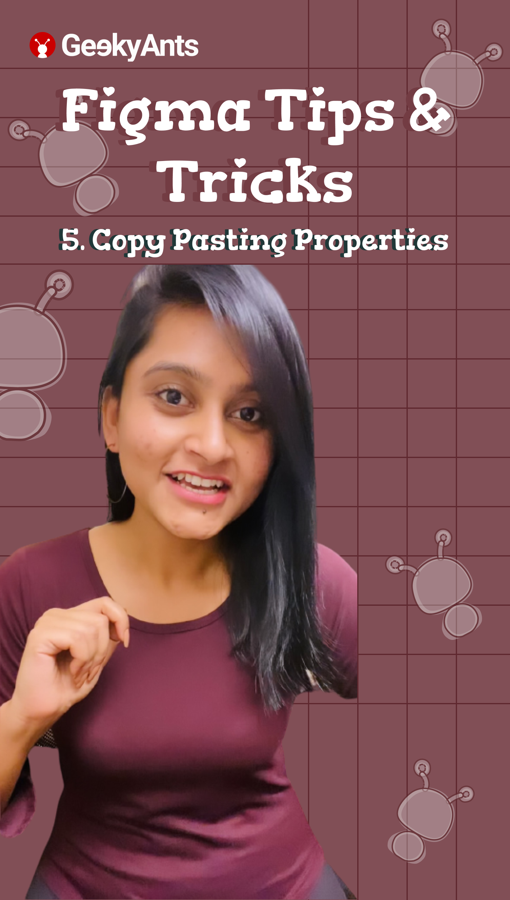 Copy pasting properties