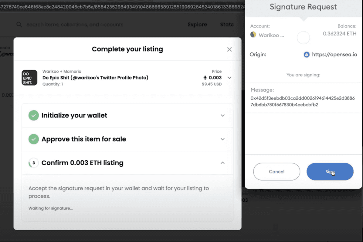How to buy and sell NFTs: The best places and prices 10 Screenshot 2022-03-15 at 4.16.29 PM.png