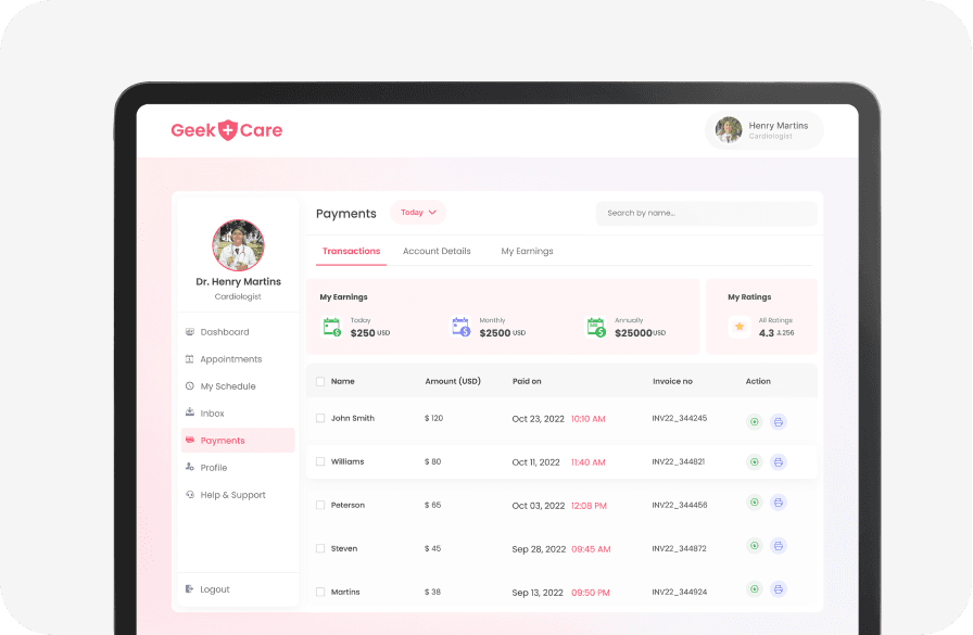 GeekCare | Healthcare