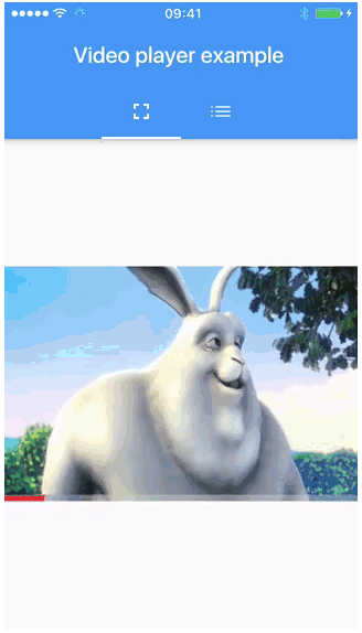 official video player plugin demo image