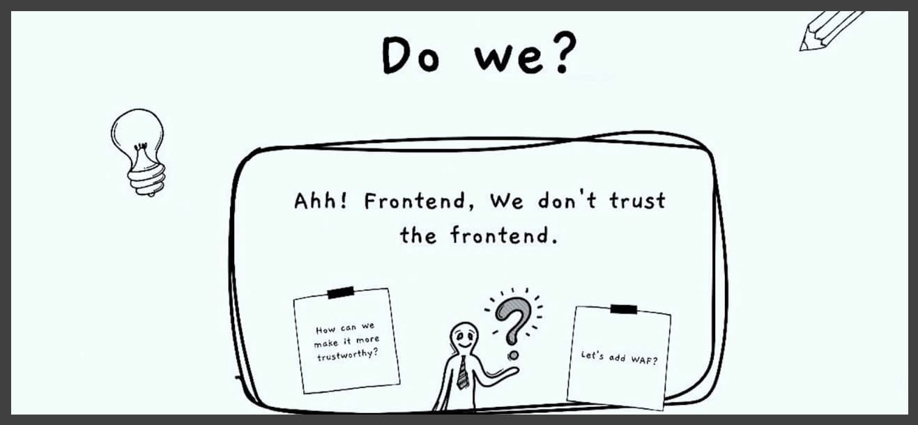 Increasing trustworthiness in front-end development