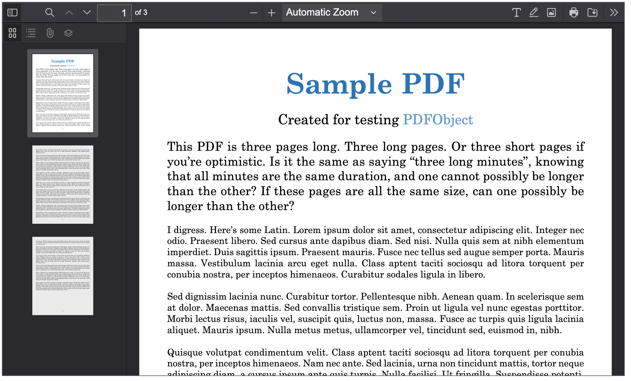 Sample PDF