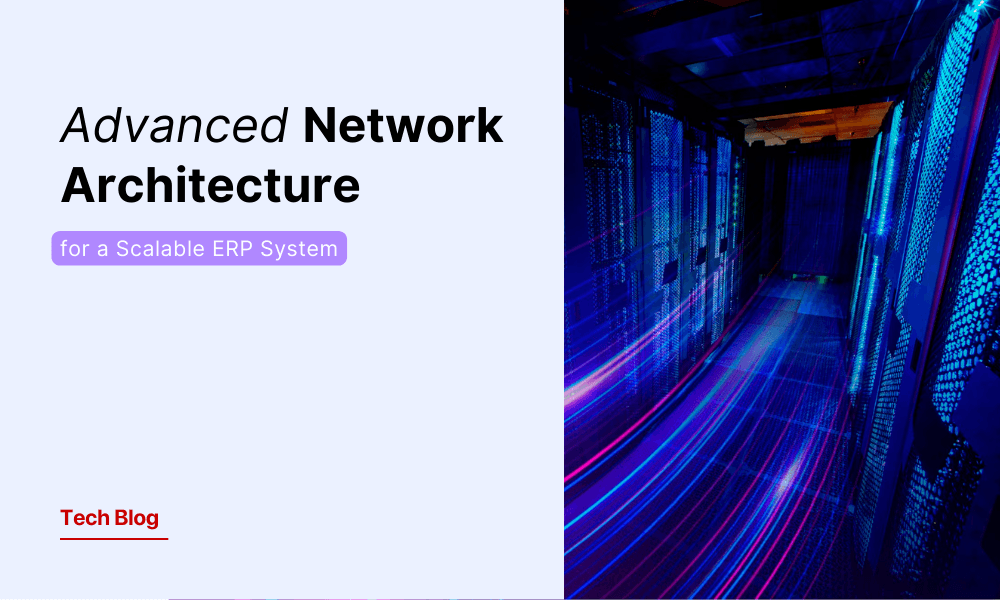 Advanced Network Architecture for a Scalable ERP System