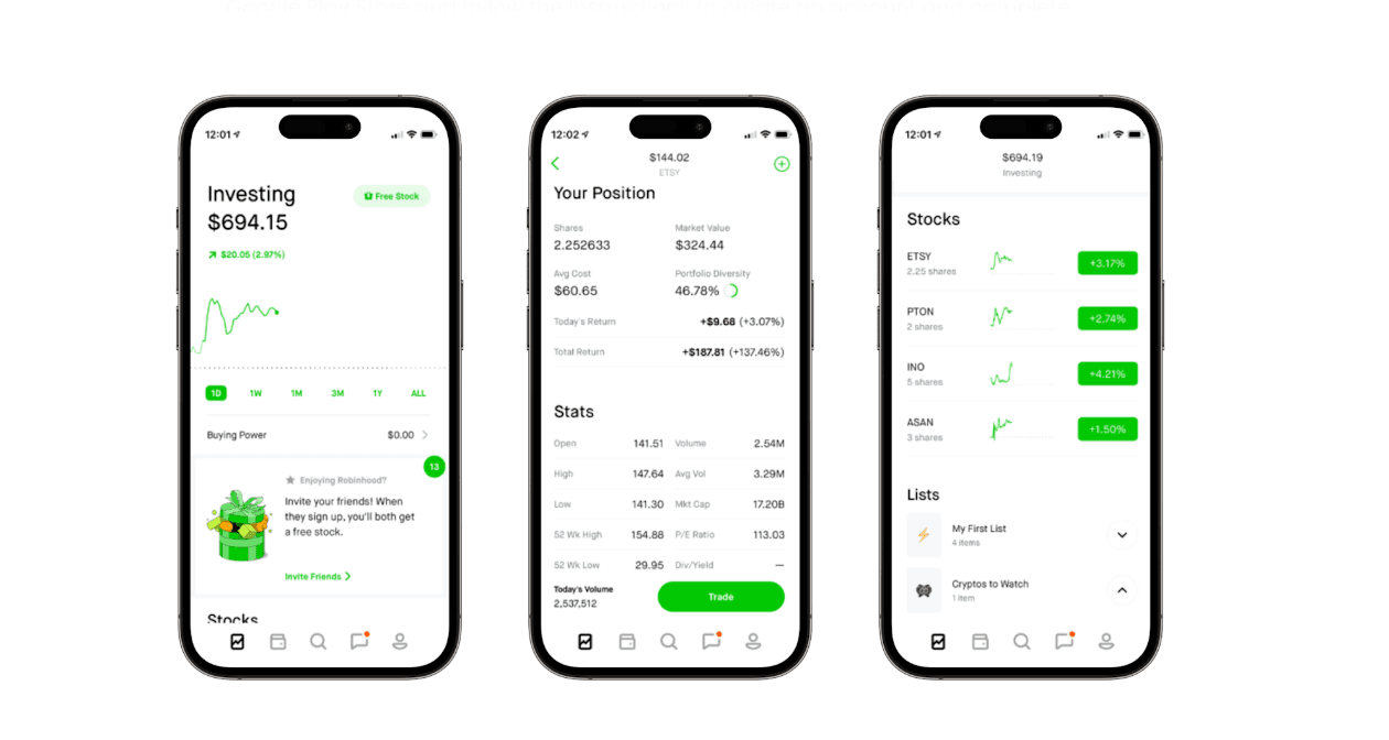 Robinhood app