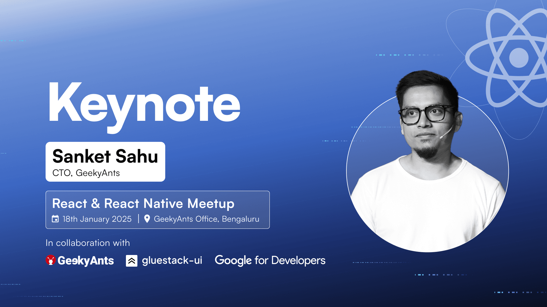 State of React Native: Keynote by Sanket Sahu at React Native Meetup