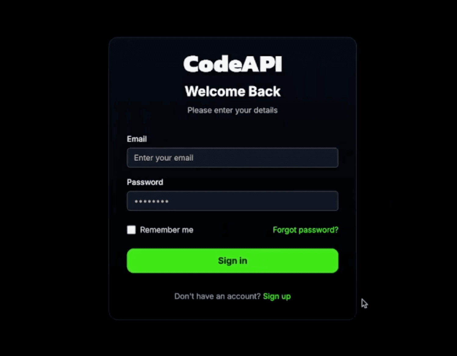 Code API