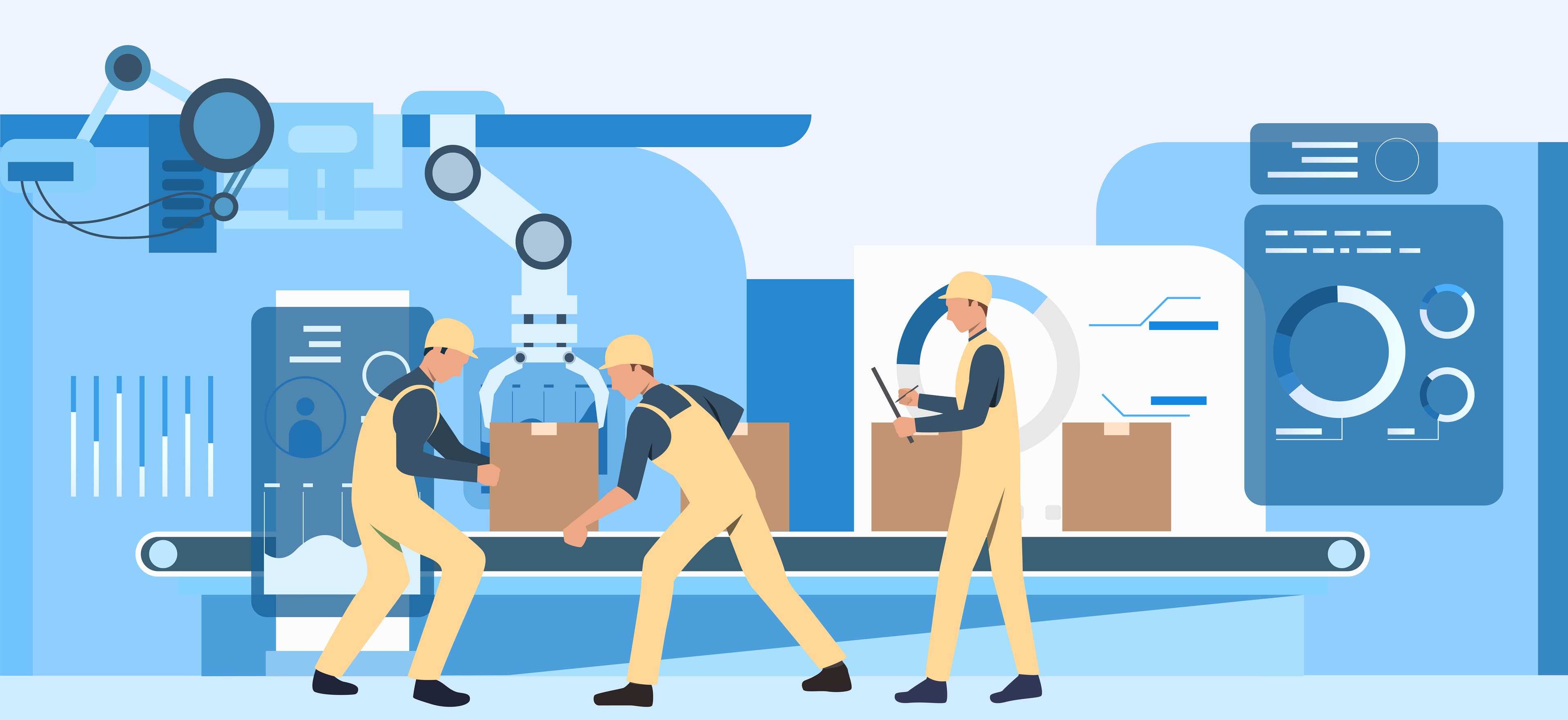 Collaboration of AI and human 