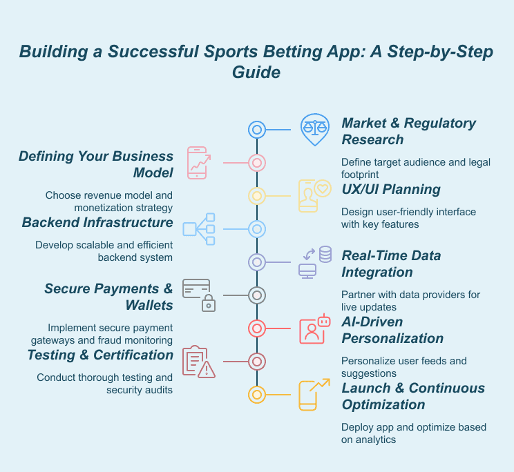 A step by step guide of building a successful sports betting app