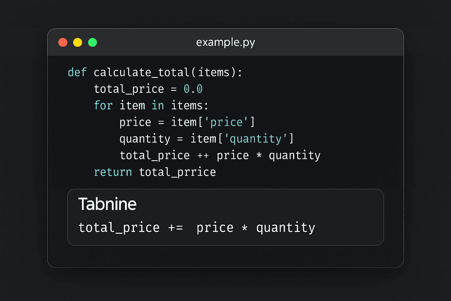 ALT TXT: Tabnine: 3rd best AI coding toolsMy Go-To When Privacy Matters More Than Speed