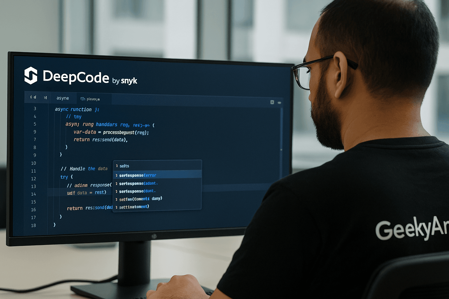 7th Best AI coding tool: DeepCode by Snyk: My First Line of Defense for Security Reviews