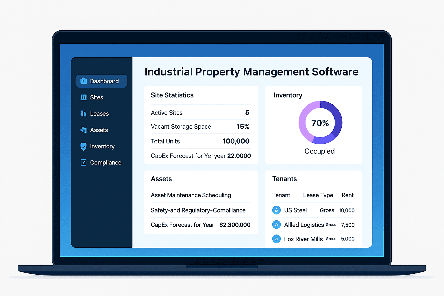 Industrial Property Management Software