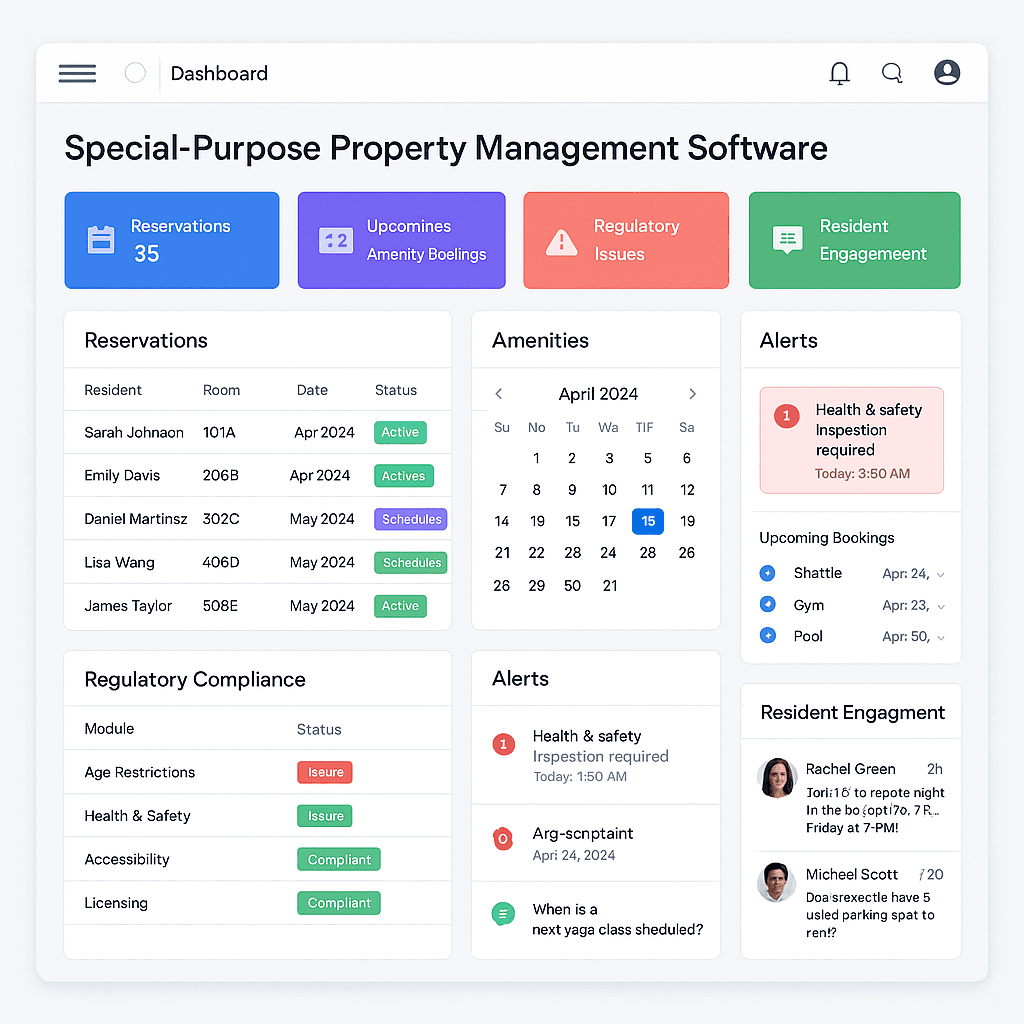 Special-Purpose Property Management Software