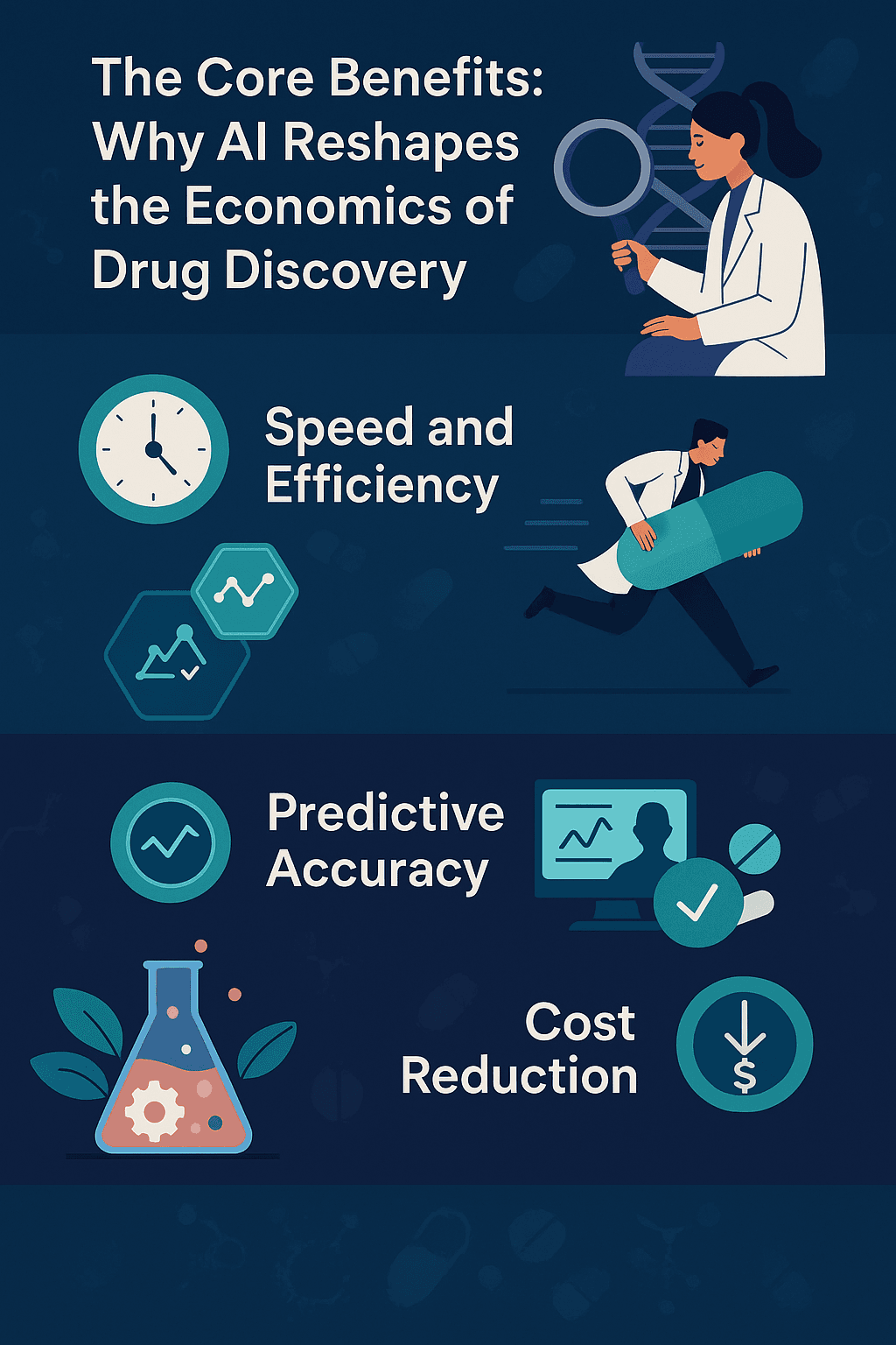  The Core Benefits: Why AI Reshapes the Economics of Drug Discovery