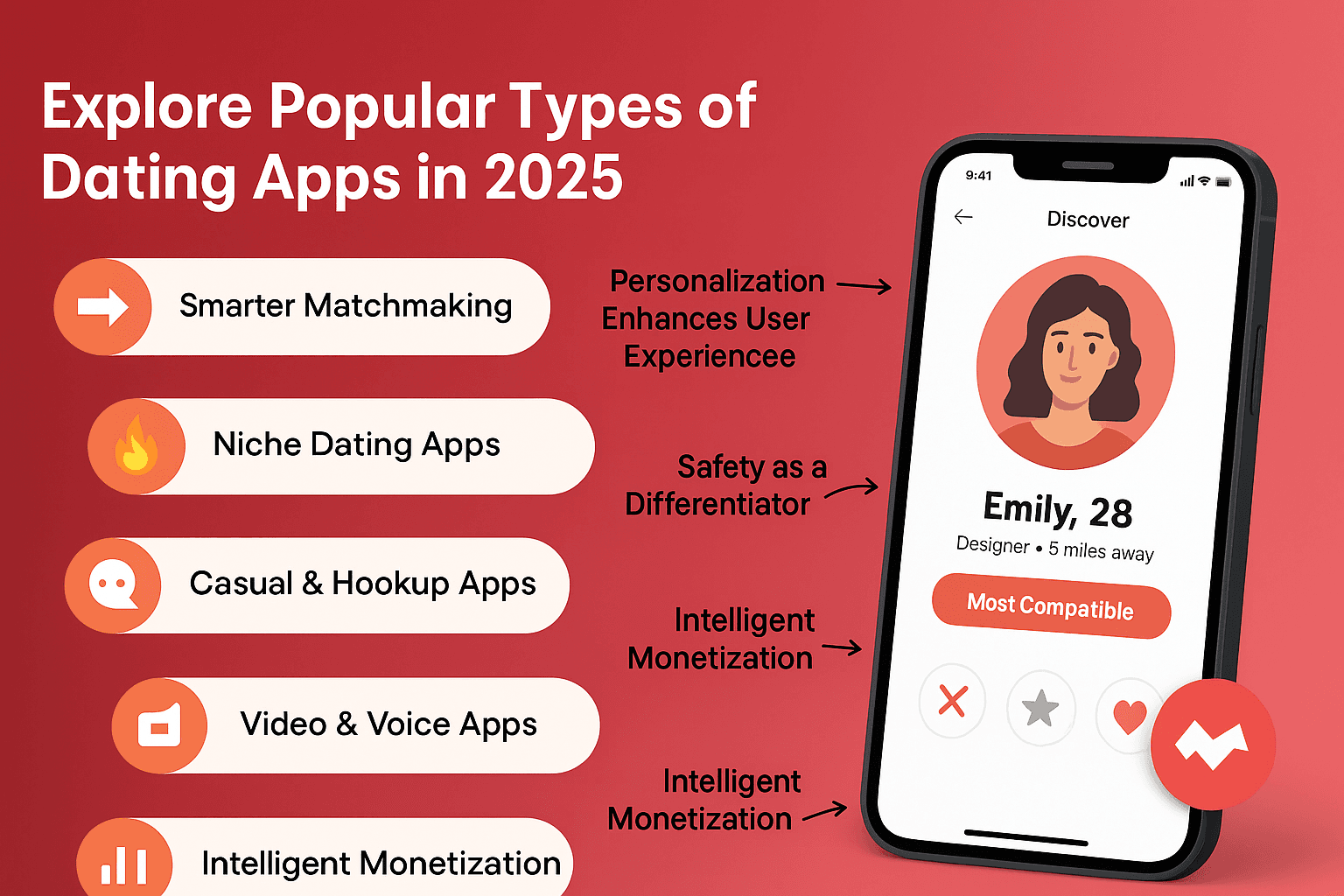 Types of Dating Apps in the Market