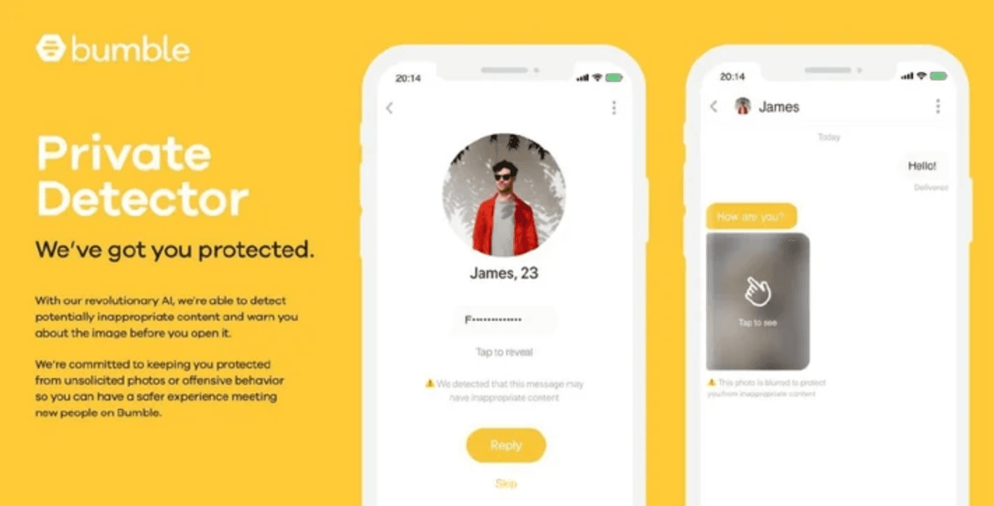 Bumble’s investment in AI-based