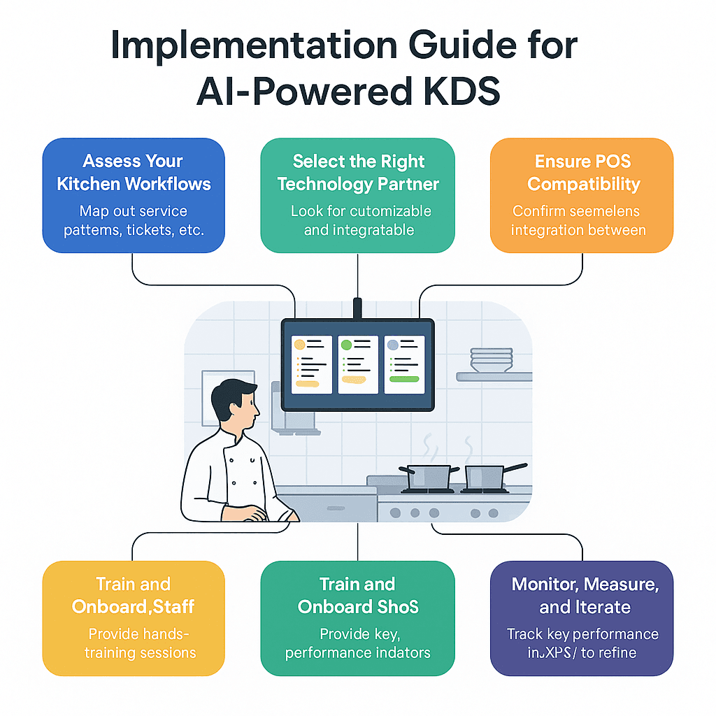 Step-by-Step Implementation Guide for AI-Powered Kitchen display system