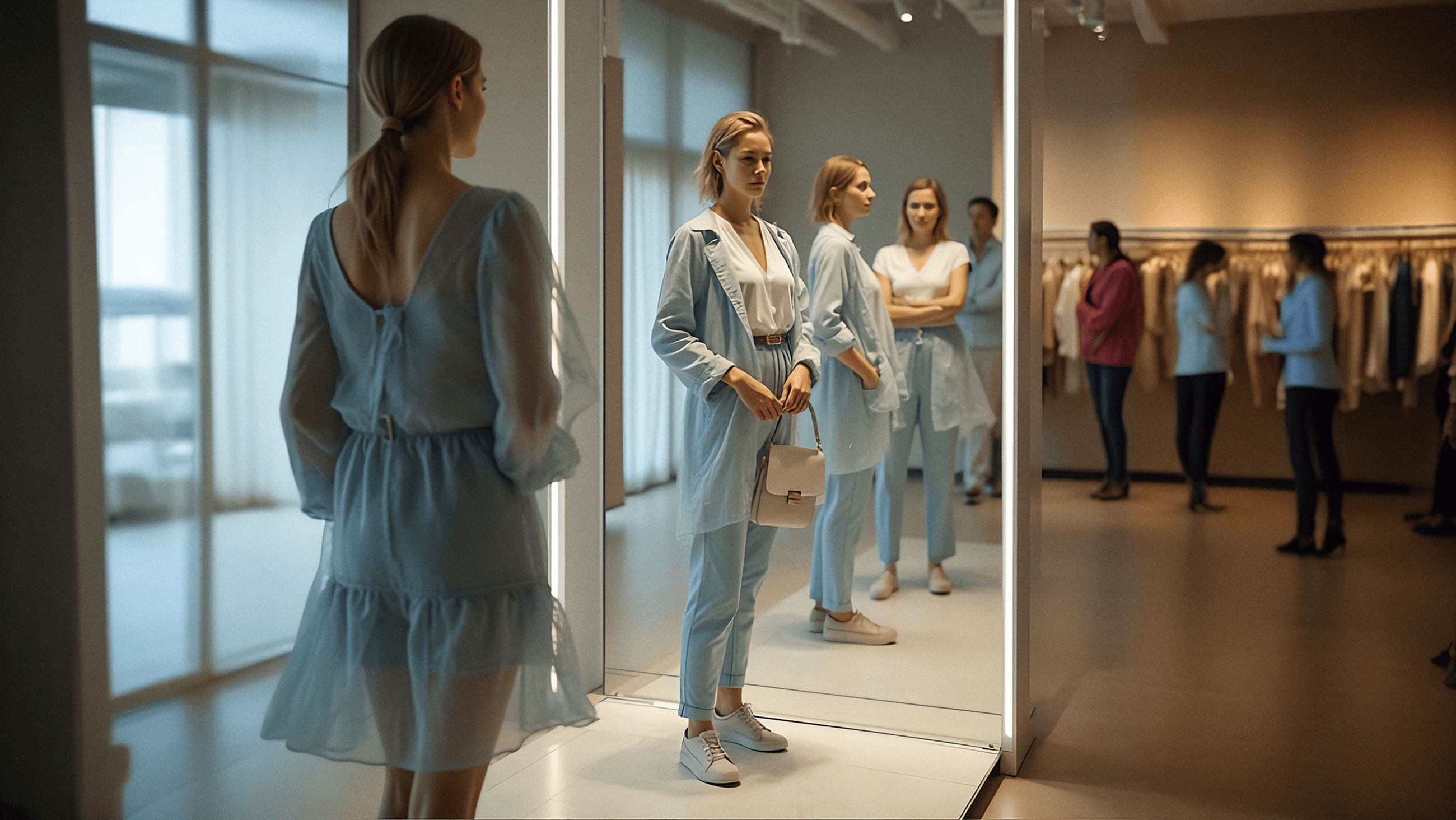 In-Store Virtual Mirrors
