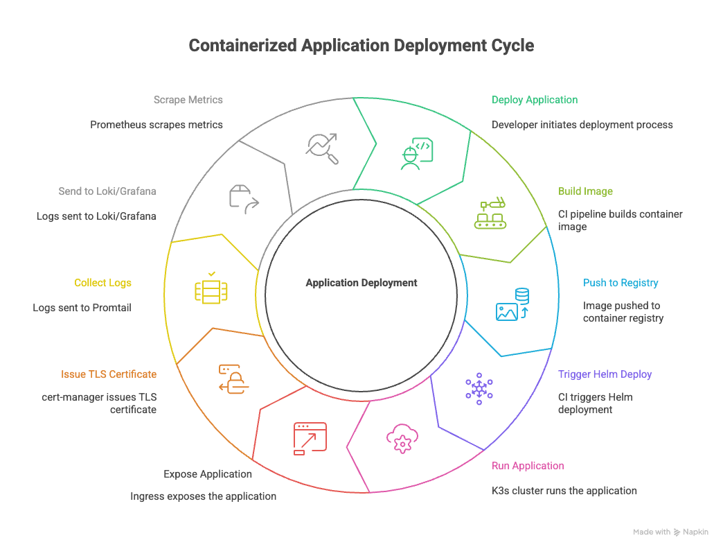 Containerized Application Deployment Cycle
