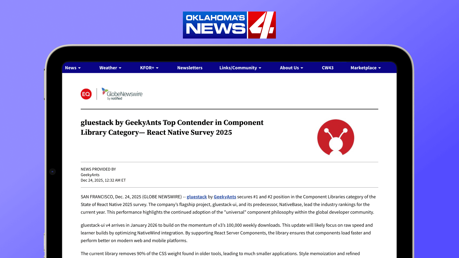 Why Developers are Moving to gluestack UI, via GlobeNewswire