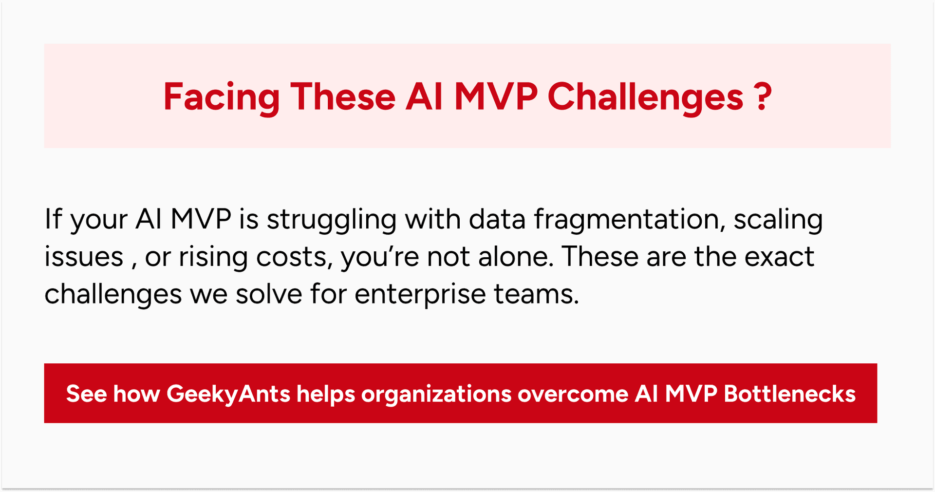 Scalable AI MVP development process from prototype to enterprise production deployment