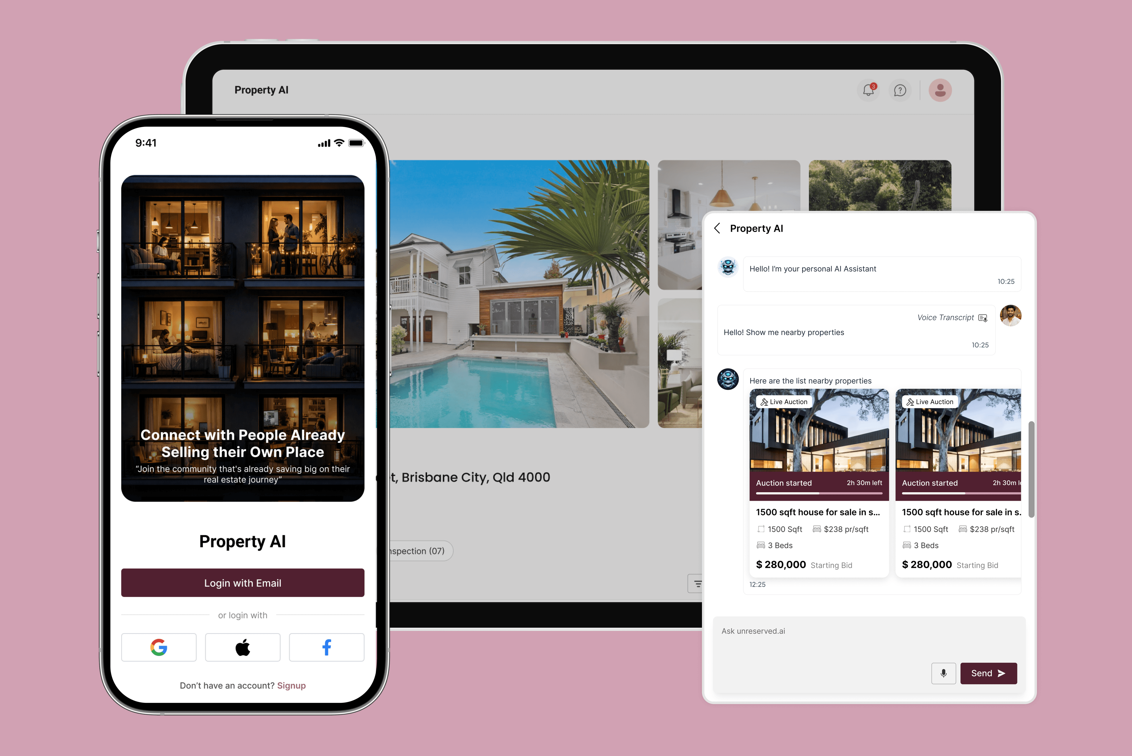 Web app for a Custiv