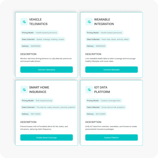 Telematics &amp; IoT Insurance Solutions