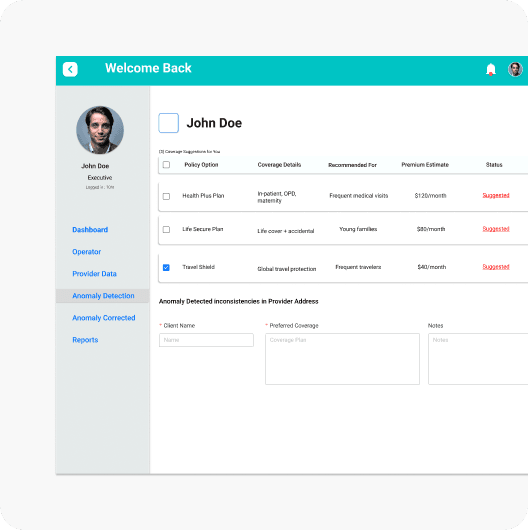 Personalized Insurance Recommendations