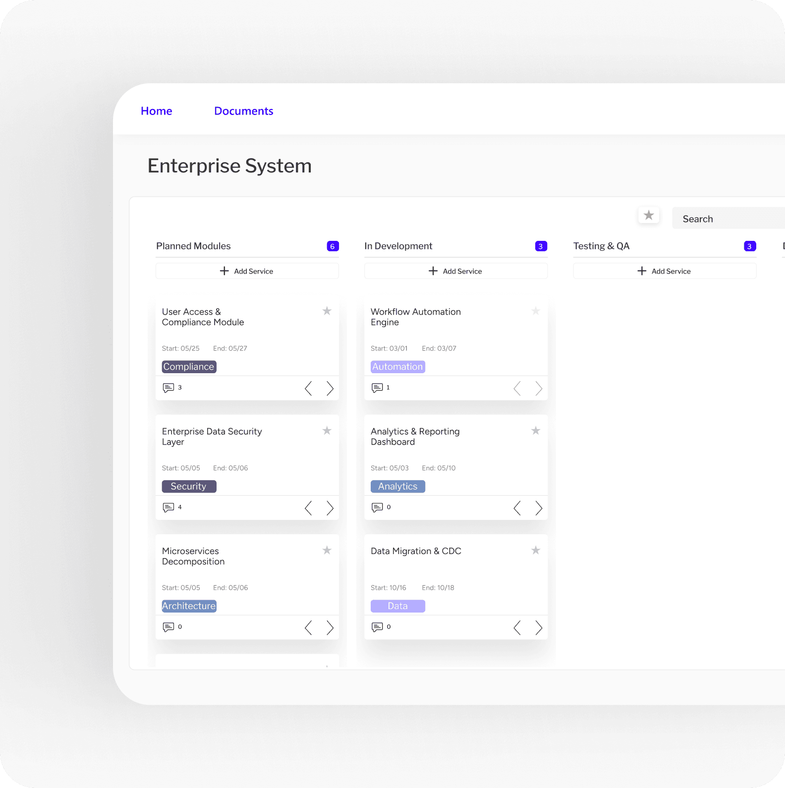 Deep experience with enterprise and complex systems