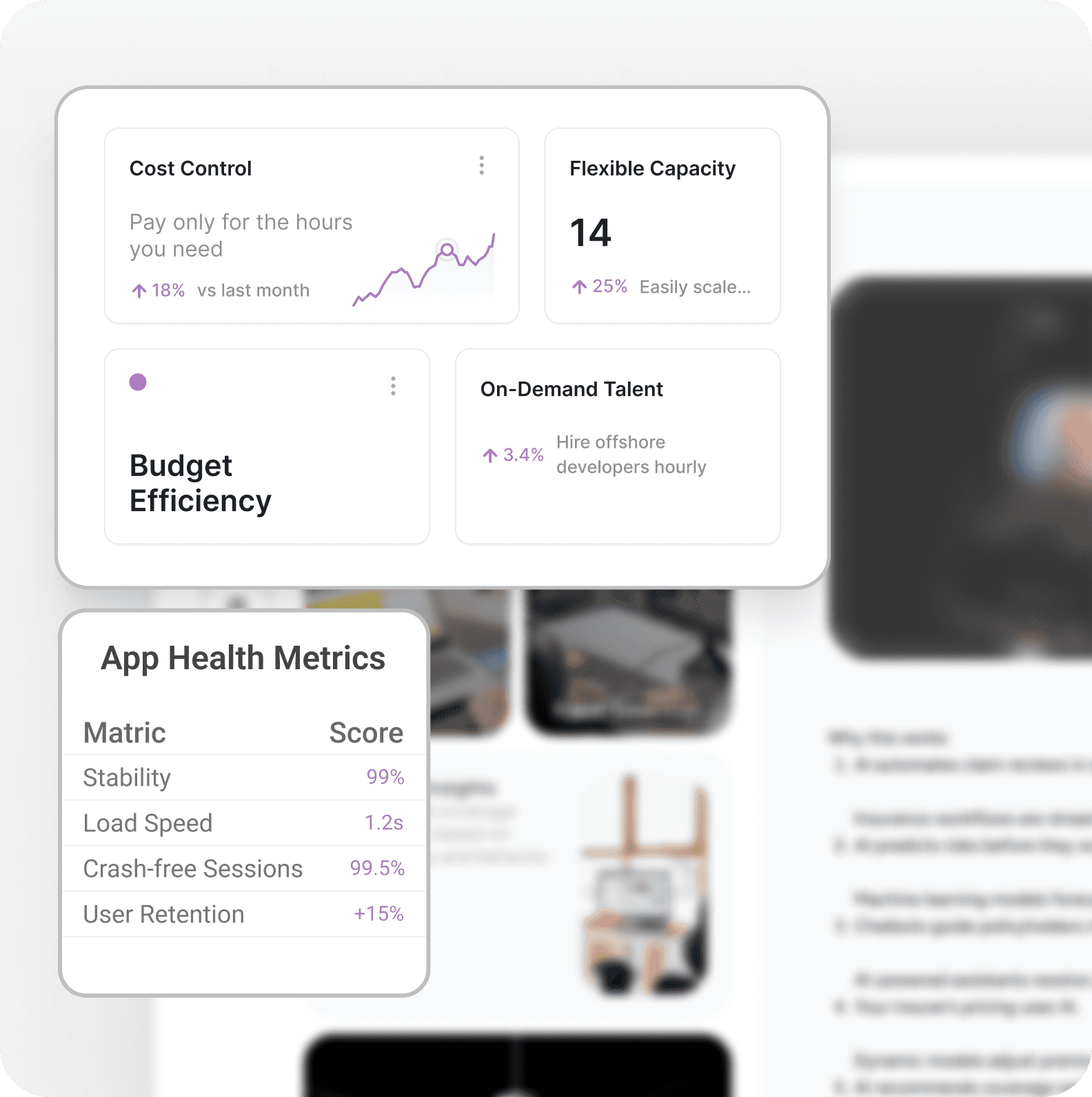 Security, Reliability and Cost Control