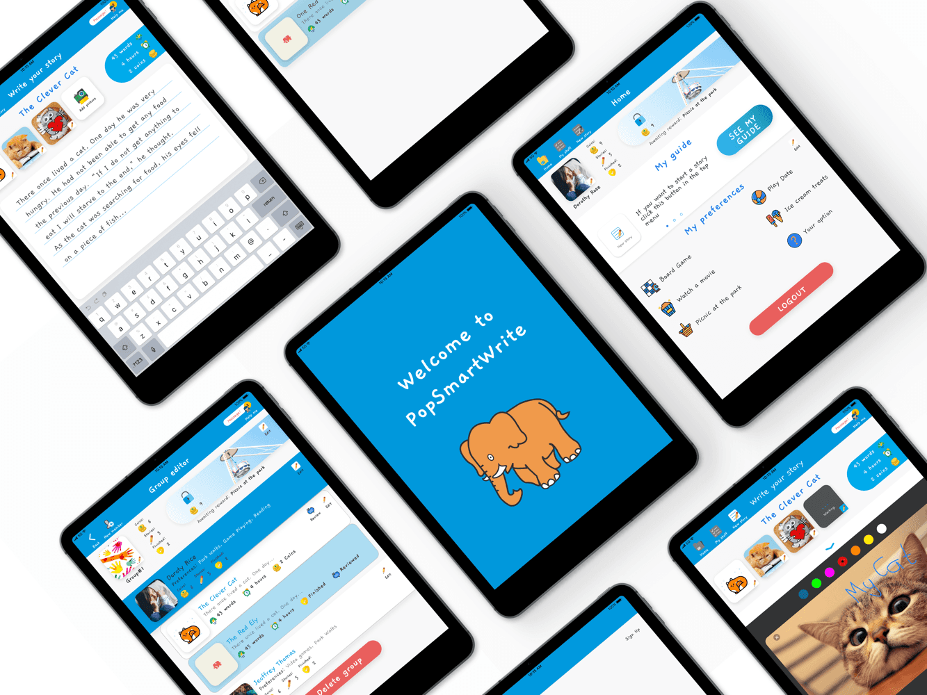 Education Platform For PopSmartKids