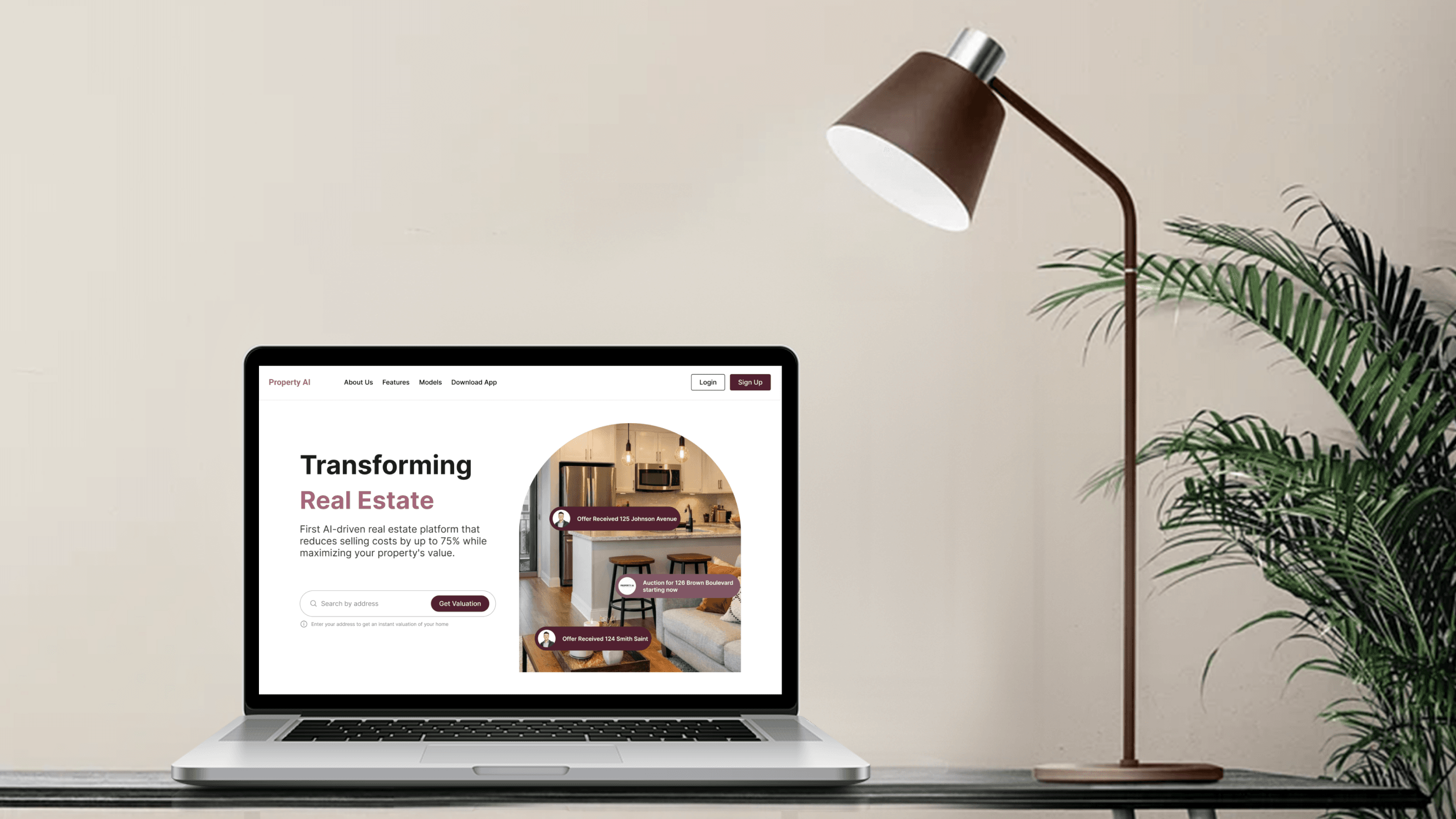 Web app for a Custiv