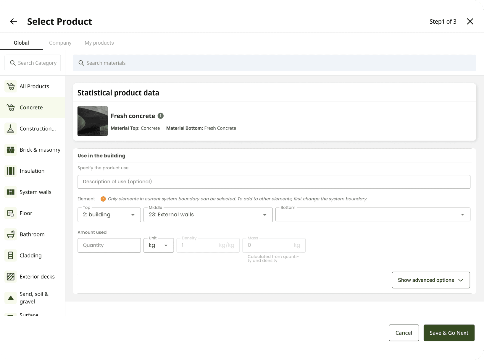 CarbonZero - Product Screen 3