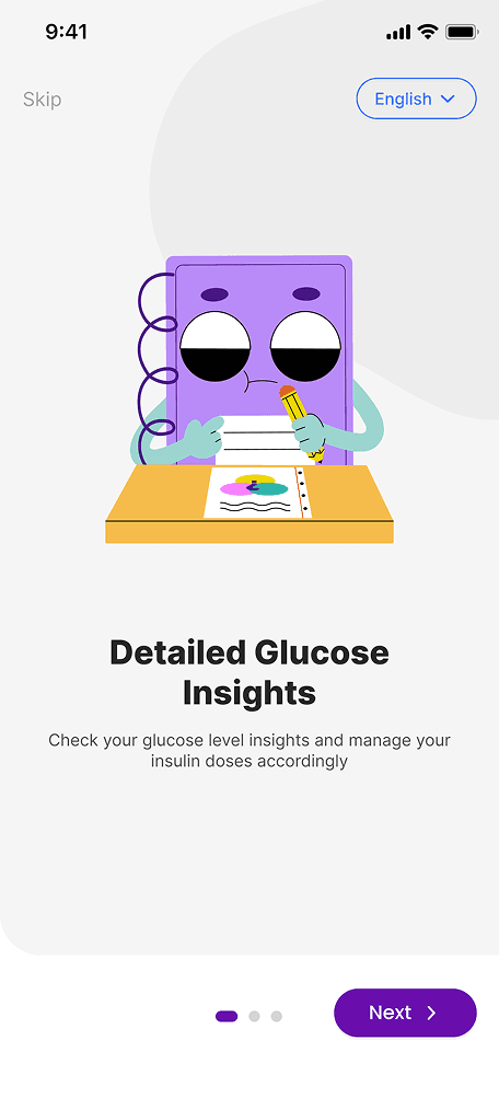 Gluconguide - Product Screen 2
