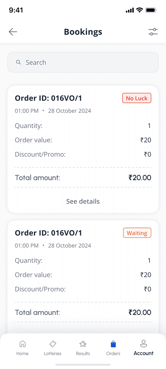 Mobile screen showcase of wallet and design