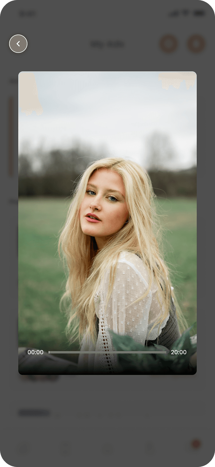 NowMatch Product design screen 3