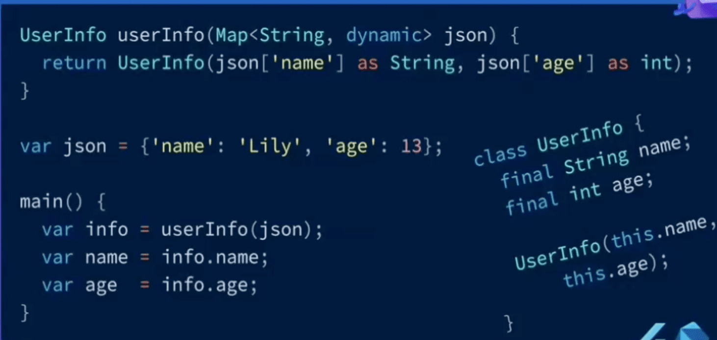 Creating a class userInfo where we can keep our type.