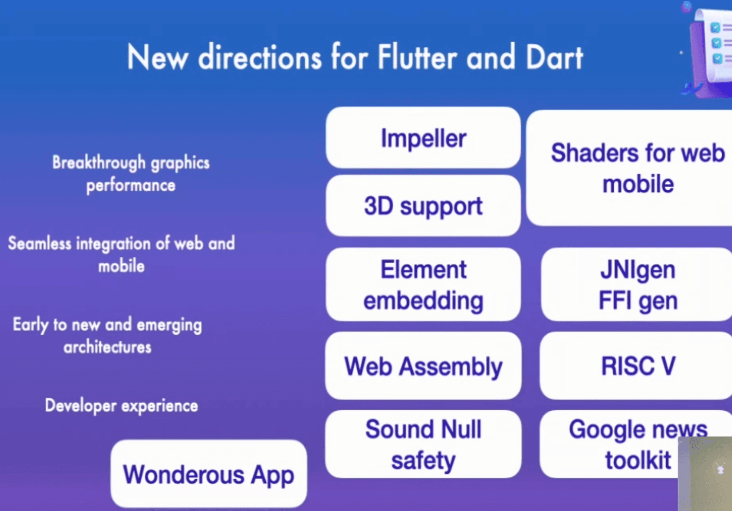 New Directions for Flutter and Dart