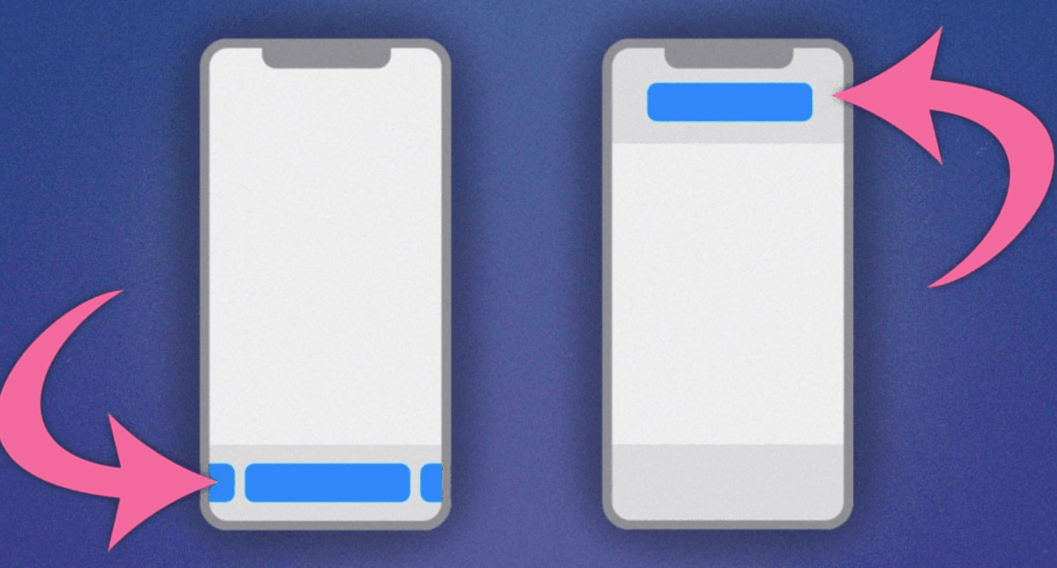 Placement of search bar and Chatbots