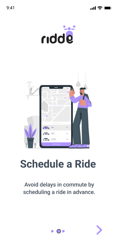 Cutomizable Taxi booking app by GeekyAnts