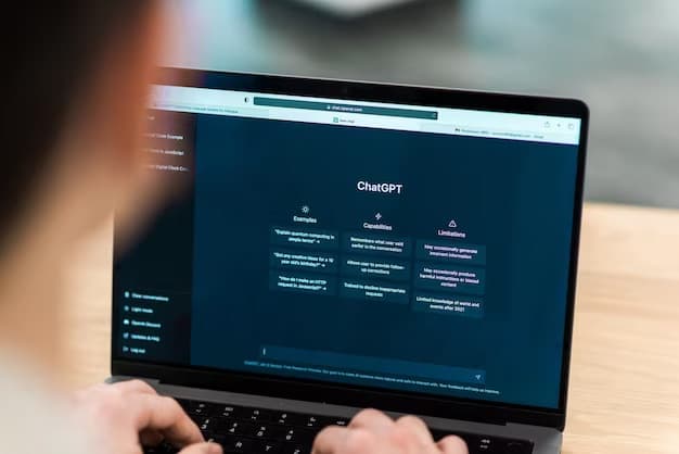 Chat GPT user interface