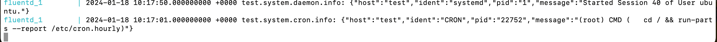 fluentd Container Logs -1