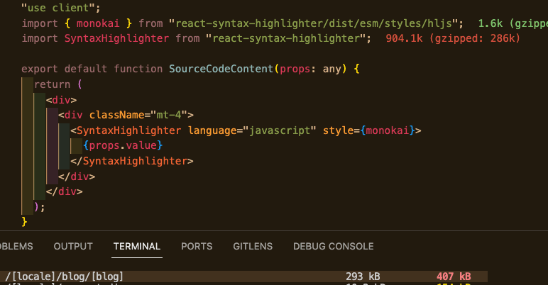 Before implementation of dynamic import