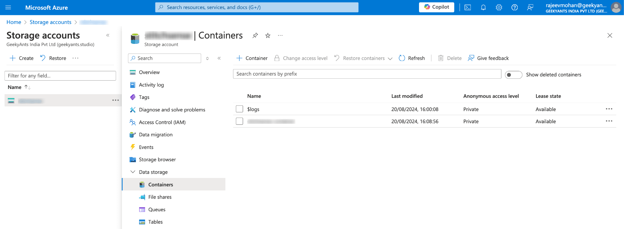 Step -2 to configuring ADLS