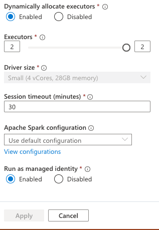 Schedule and Monitor Spark Jobs - enable